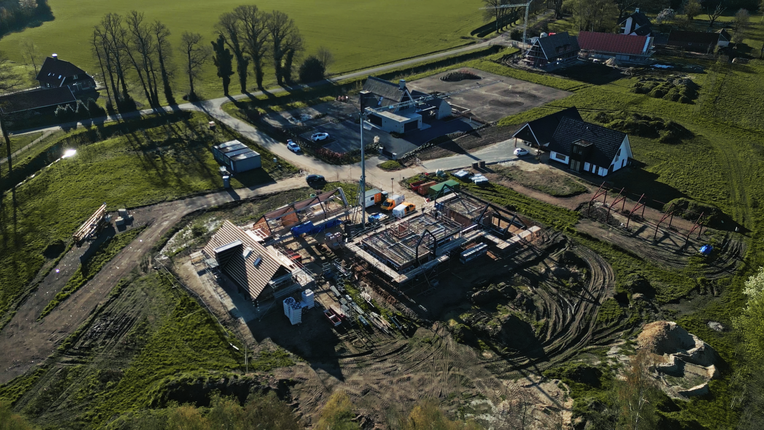 Kwaliteitsborger van Borg4 tijdens een bouwinspectie op de bouwplaats als onderdeel van kwaliteitsborging onder de Wet kwaliteitsborging voor het bouwen (Wkb).